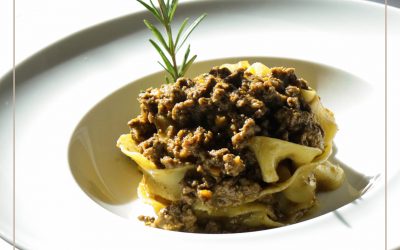 Tagliatelle al Ragù di Canguro